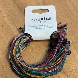 Pura Vida Braided Multicolor Bracelet Set